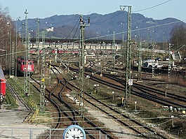 火車站,鐵路,freilassing