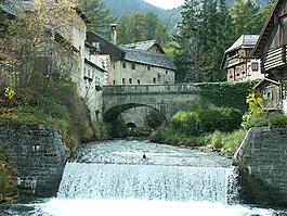mauterndorf,瀑布,水位