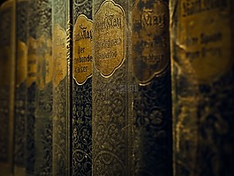 圖書,脊椎,老