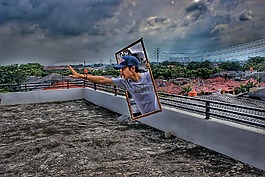 操作,hdr,城市的