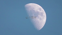 月亮,白天的月亮,太陰