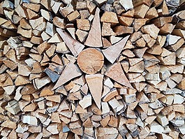 柴,日志,holzstapel