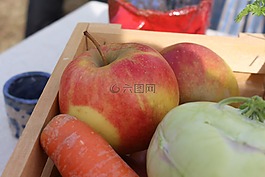 水果,市場,食品