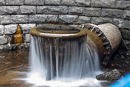 水,管,水庫(kù)