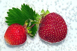 草莓,紅色,甜