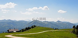 阿爾卑斯山,山,奧地利