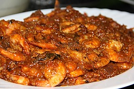蝦,咖喱,香料