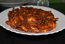 虾,咖喱,香料