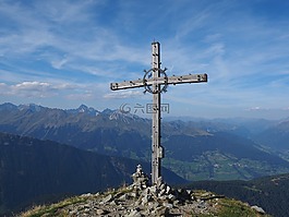 jaufenspitze,首腦會議的跨,交叉