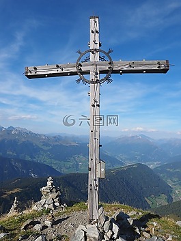 jaufenspitze,首腦會議的跨,交叉