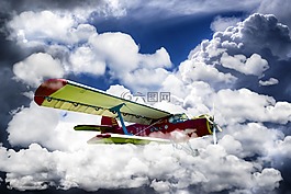 飛機,飛,天空