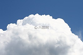 云,天空,藍(lán)色的天空