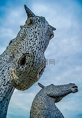 kelpies,苏格兰,英国
