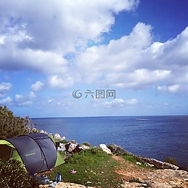 營(yíng),帳篷,海