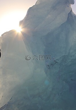 冰川,冰,太陽