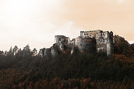 lietava,城堡,斯洛伐克