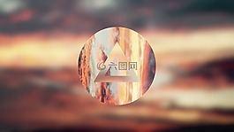 日落,三角形,環(huán)路