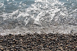 海,石頭,蔚藍海岸