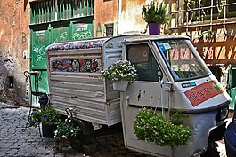 罗马,汽车,路
