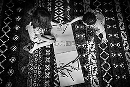 孩子們,播放,寫(xiě)作