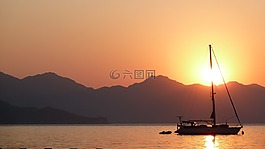 火雞,日落,turunc