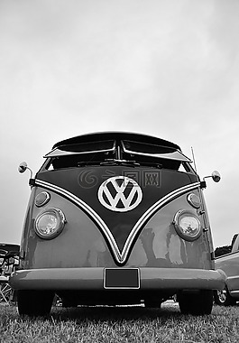 大众汽车露营车,老爷车,车