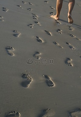 海灘,海,水