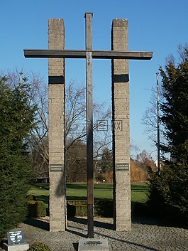 voelkerkreuz,霍根海姆,纪念碑