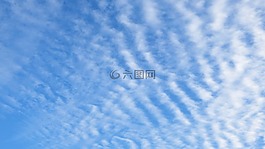 天空,云,藍色