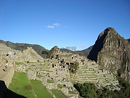 陽光燦爛,山,景觀