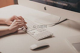 苹果,计算机,手