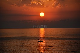 海洋,藍色,天空