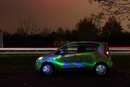 汽车,光画,lightpainting