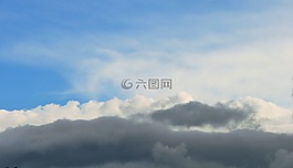 云,銀行,白