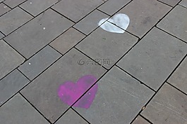 心,修補程序,街頭藝術
