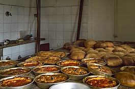 面包店,面包,家庭式糕点