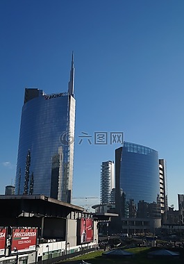 米蘭,天際線,摩天大樓