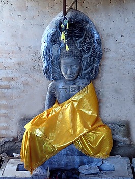 佛,寺,柬埔寨