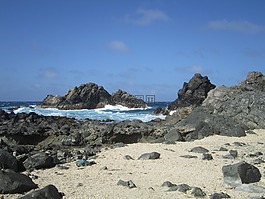 海,悬崖,海滩
