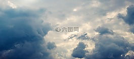 云,天空,藍(lán)色