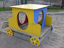 火车,公园,游戏