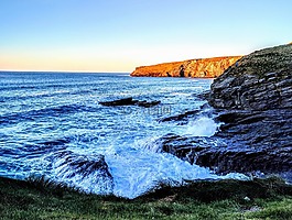 康沃爾郡,海岸,海景