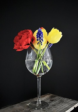 鮮花,酒杯,花束