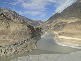 喜马拉雅山,拉达克,印度河