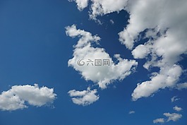 云,白,天空