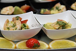 食物,蝦,自助餐