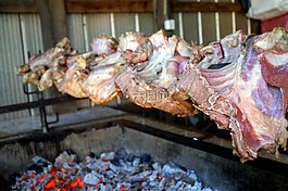 肉類(lèi),烤,羔羊
