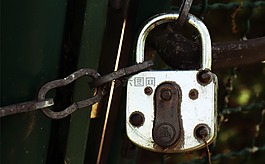 掛鎖,城堡,安全