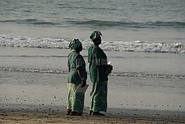 岡比亞,海灘,非洲