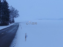 冬天,雪,寒冬